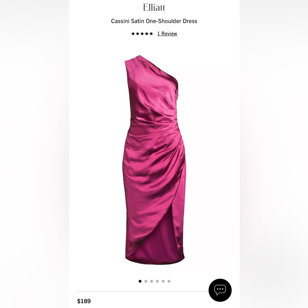 Elliatt Cassini Dress, NWT, XL, berry